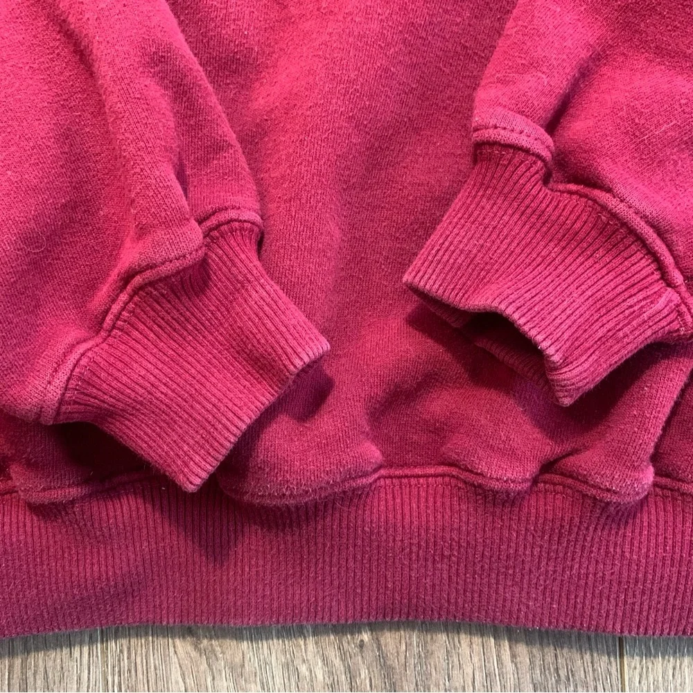 Vintage 90’s Harrods Burgundy Sweatshirt - Picture 10 of 17